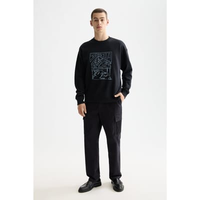 Scotch & Soda Chest Logo Sweatshirt Meteorite Taglia: S | Maglioni a maglia Outlet | Uomo
