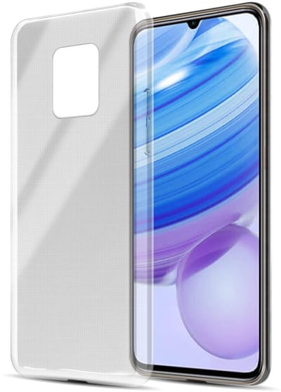 Cadorabo Hoesje geschikt voor Xiaomi RedMi 10X 5G / RedMi 10X PRO 5G in VOLLEDIG TRANSPARANT - Beschermhoes gemaakt van flexibel TPU Silicone Case Cover