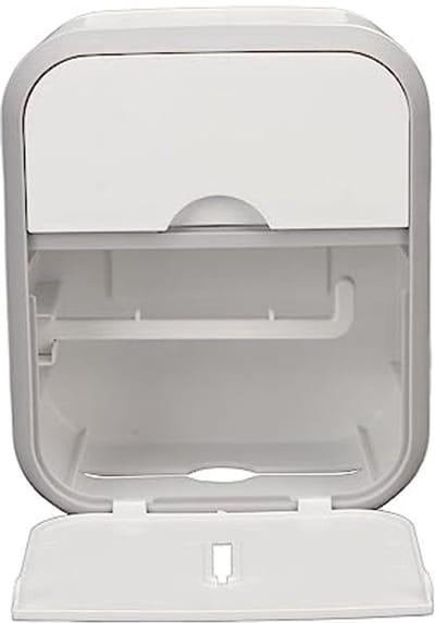 Dailygoods- Toiletpapierhouder Waterdicht - Wandgemonteerde Houder - Sterke Lijm - Lade Ontwerp - Tissuedoos - Geschikt voor Gezichtshanddoeken