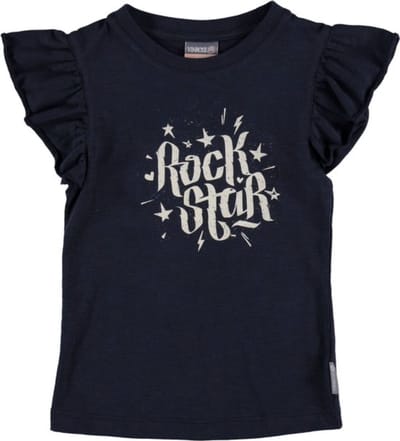 Vinrose t-shirt maat 98/104 mood indigo