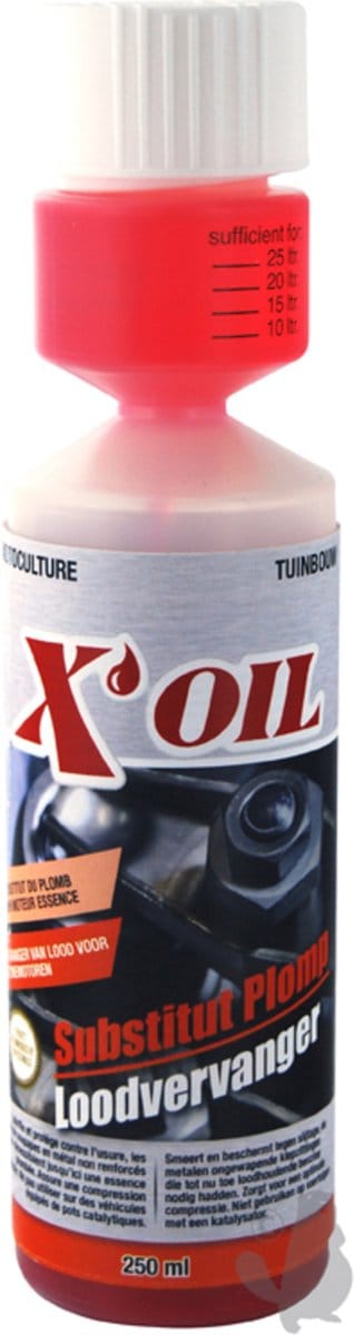 Brandstofadditief en loodvervanger voor alle tuinmachines - Doseerflacon van 250 ml / voor 250 liter