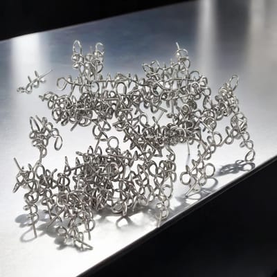 100 Stuks 14mm RVS Soft Bait Pins voor Vissen - Vergrendelbare Haakcentra voor Kunstaas en Wormen