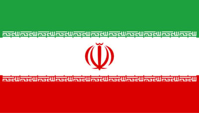 Vlag Iran 300x450cm