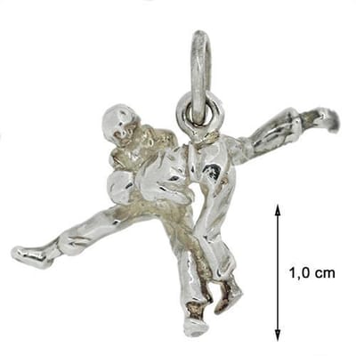 Blinx Jewels Zilveren Hanger Judo