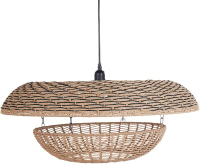 KIDEPO - Hanglamp - Natuurlijk - Papier