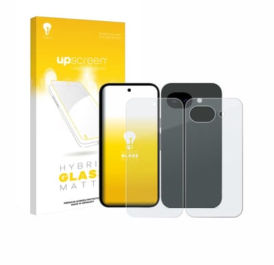 upscreen - Screenprotector voor Google Pixel 10a (Voor+Achter) - Folie Beschermfolie Beschermglas matte