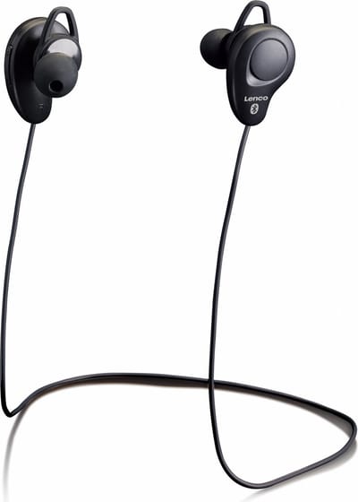 Lenco EPB-015BK - Draadloze in-ear oordopjes met ingebouwde microfoon - Zwart