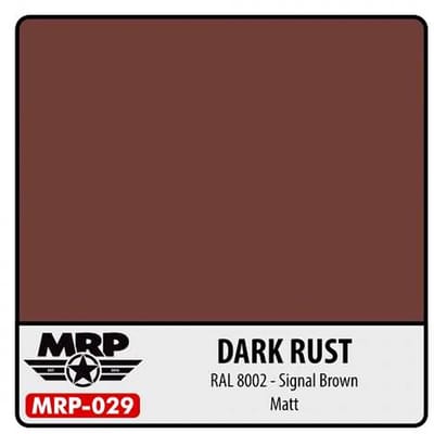 Mr. Paint MRP-029 - Dark Rust – 30 ml verf voor Airbrush & Detailwerk