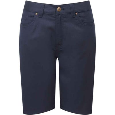 Premier Dames/Dames Performance Casual Shorts (Marine)