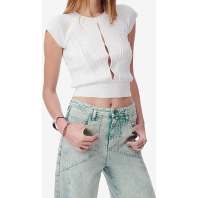 IRO Paris Nabi Pullover White Size: M | Sweaters Outlet | Dames | Wit