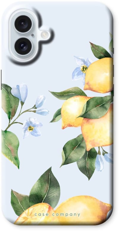 Case Company® - Hoesje geschikt voor iPhone 16 Plus hoesje - Orchard Sun - Tough Case - Maximale Bescherming alle Kanten en Schermrand