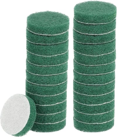 Schuurschijven Set - Polijstschijven - Oppervlak Reinigen - Amaril Nylonvezel - 24 Stuks 50mm - Groen