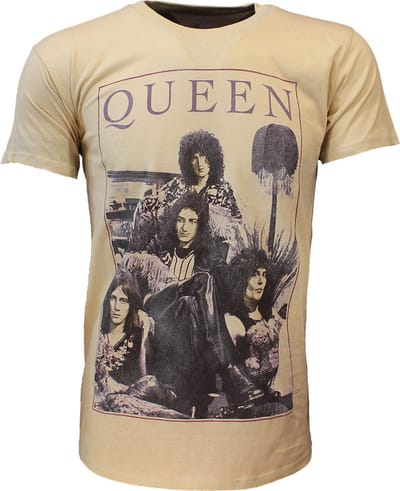 Queen Vintage Frame T-Shirt - Officiële Merchandise - L