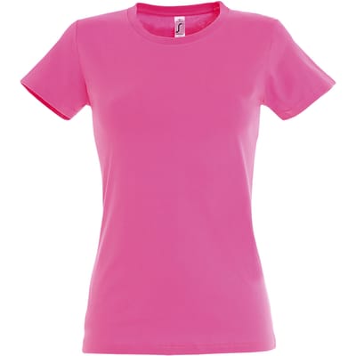 SOLS Dames/dames Imperial Heavy Short Sleeve T-Shirt (Orchideeënroze)