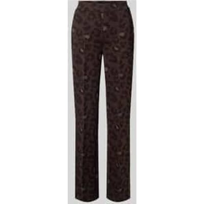 Joggingbroek in all-over look met elastische band