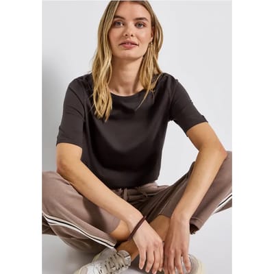 Shirt met boothals