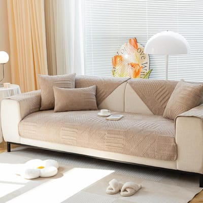 Nieuw Bankkussen Chenille Antislip Bankkussenhoes Verdikt Antislip Bankkussen Antislip Bankrugleuninghoes 70*70cm
