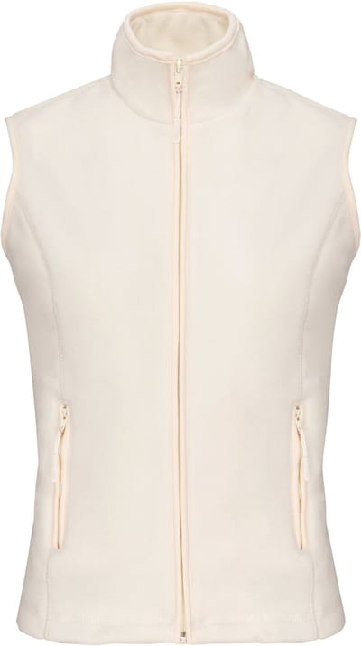 Kariban Bodywarmer van microfleece dames K906 - Natural - XS