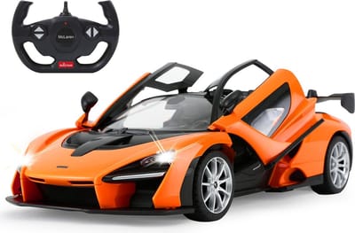 Jamara RC voertuig - 403119 RC Sport Auto McLaren Senna - Oranje - 2,4GHz RC Model Kant en Klaar - 1:14