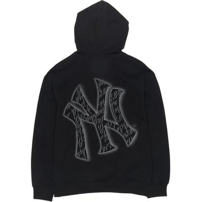 MLB New York Yankees Eenvoudige Pullover Hoodie Unisex hoodies 3AHDB0654-50BKS XS black