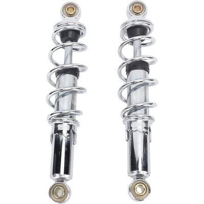 1 Paar 280mm Achter Schokdemper 10mm Opening Verstelbare Demping Geschikt Voor Monkey Motorfiets Z50 CT70 ST50 white