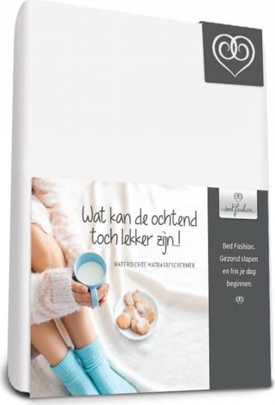 Bed-Fashion Topdek Split waterdichte molton hoeslaken 200 x 200 cm
