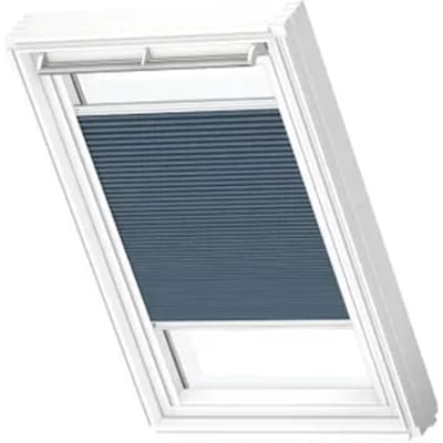 Velux Manueel Verduisterend Plisségordijn Fhc M06 1164swl Grijs Gemêleerd White Line