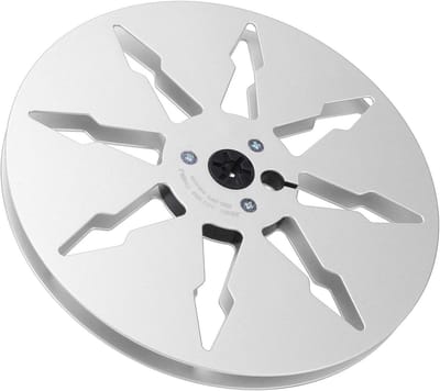 Lege Spoel - Tape Reel - Opnemen Muziek - 8 Gaten Stabiliteit - 7 Inch Diameter - Zilver