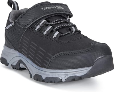 Trespass kinderschoenen Harrelson Low Cut - Kinder-sneakers Zwart