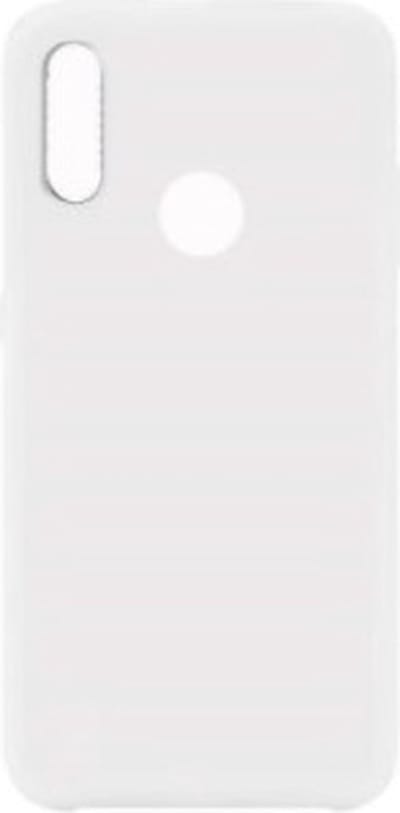 LuxeBass Hoesje geschikt voor Samsung Galaxy A10s siliconen hoesje - Wit - telefoonhoes - gsm hoes - gsm hoesjes