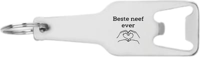 Akyol - beste neef ever flesopener - Neef - liefste neef - leuk cadeau voor je neef om te geven - 105 x 25mm