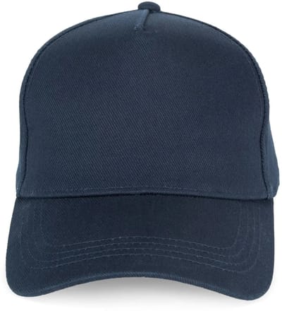 Native Spirit Ecologische unisex pet met 5 panelen NS037 - Navy Blue - One size