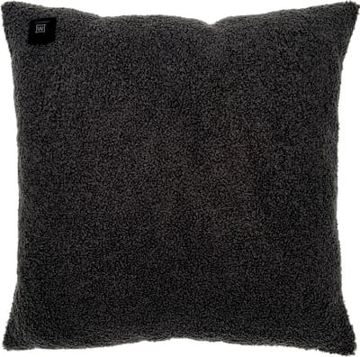 Warmpi® Teddy Warmtekussen – Donkergrijs – Draadloos & Netstroom – Incl. powerbank (10.000mAh) + geïntegreerde 2,5m Kabel – 3 Warmtestanden tot +/- 60°C – Infrarood verwarmd kussen