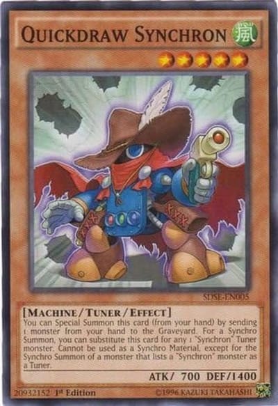 Yu-Gi-Oh! Trading Card - Quickdraw Synchron - Synchron Extreme Set - 1e Druk