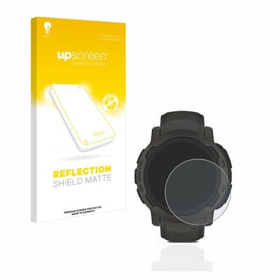 upscreen - Screenprotector voor Garmin Instinct 2 Solar - Folie Beschermfolie anti glare matte