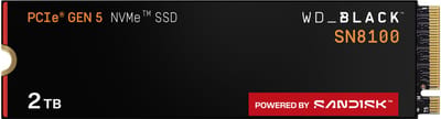 SANDISK WD Black SN8100 SSD - 2TB - M.2 2280 - PCIe 5.0 - Zonder heatsink
