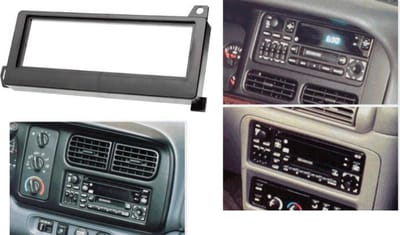 1-DIN frame AUTORADIO Kit chrysler / jeep / dodge 1980 -2000