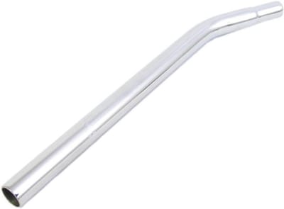 Zadelpen Gebogen Staal - Fiets Zadelpen - BMX Fietsen - Duurzaam Gelegeerd Staal - 360 mm Lengte - Zwart