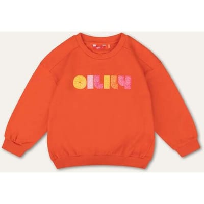 Oilily Hooray Sweater- maat104/4yr Oranje