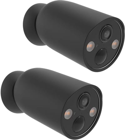 Beschermhoes voor Camera - Camera Accessoire - Buiten Gebruik - Waterdicht en Duurzaam - 2 Stuks - Zwart