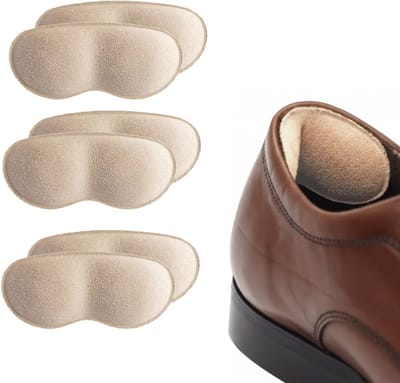 Sodrai Hielpads - 3 paar (6 stuks) - Hielbeschermers - Voorkomt Zere Hielen en Blaren - Anti slip - hielzool