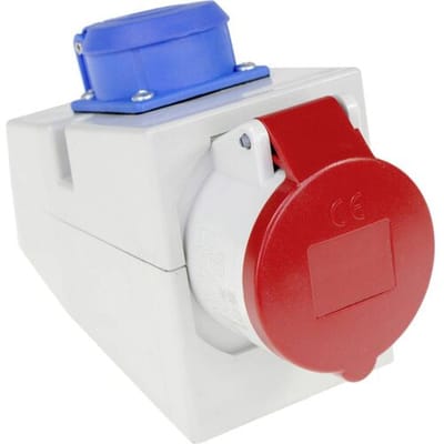 AS Schwabe 60437 60437 CEE-wandcontactdoos 16 A 5-polig 400 V 1 stuk(s)