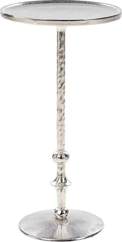 MEDA - Bijzettafel - Zilver - Aluminium