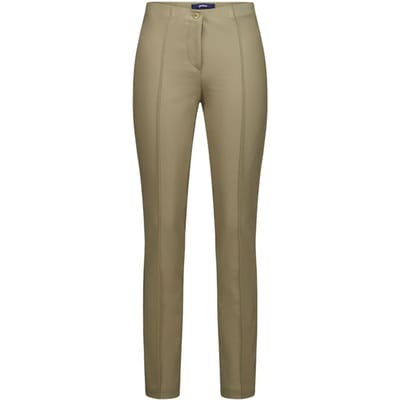 Atelier Gardeur Zene1-600261 Olive Size: 36K | Straight Pants Outlet | Dames | Bruin