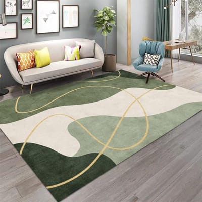 Modern Abstract Geometrisch Patroon Vloerkleed Kinderkleden voor Meisjes Huis Woonkamer Kindervloerkleed Slaapkamer Bank Deurmat Vloermatten 50x80cm