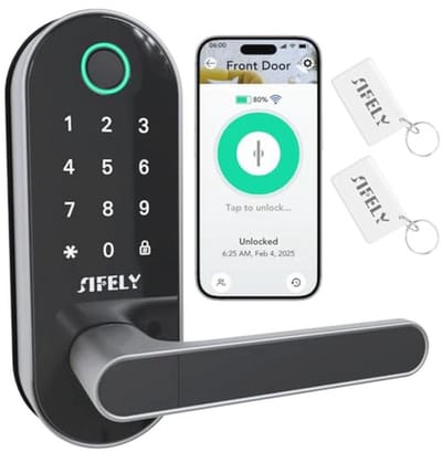 Ingebouwde WiFi Smart-Lock met Toetsenbord en Fingerprint
