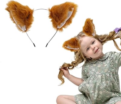 Oren en Staart Fox Kostuum Accessoires voor Cosplay en Halloween Feesten, Perfect voor Toneelvoorstellingen