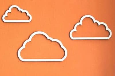 Moliland - Set van Ajourwolken Wanddecoratie - 3 Stuks - Minimalistisch Design - Scandinavisch Stijl