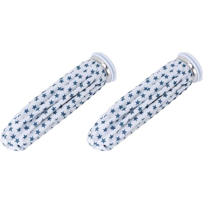 2 stuks Herbruikbare Doek IJszak Voorkomt Lekkage Hervulbare Zachte Grote Doek IJszak voor Zwelling white
