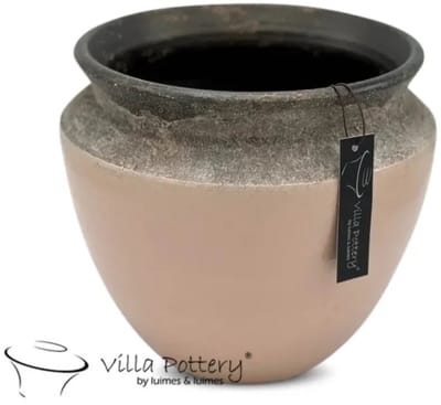 Lucca Ovaal Roze Bruin Grijs 28 x 18 x 16
